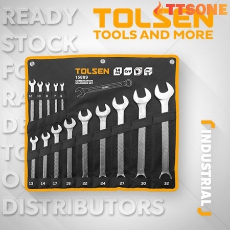 Bộ chìa khóa vòng miệng 12 cây Tolsen 15075