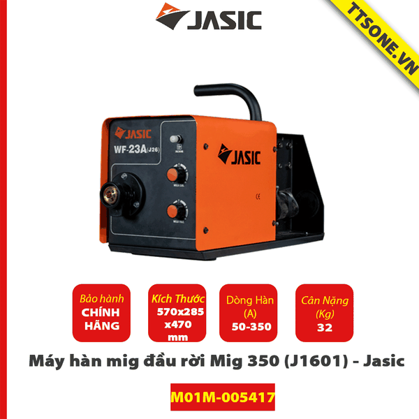 Máy hàn mig đầu rời Mig 350 (J1601) - Jasic (TP6) - Chính Hãng