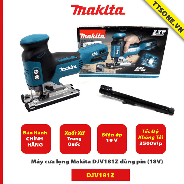 Máy cưa lọng Makita DJV181Z dùng pin (18V)-Chính Hãng