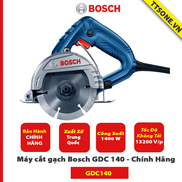 Máy cắt gạch Bosch GDC 140 - Chính Hãng