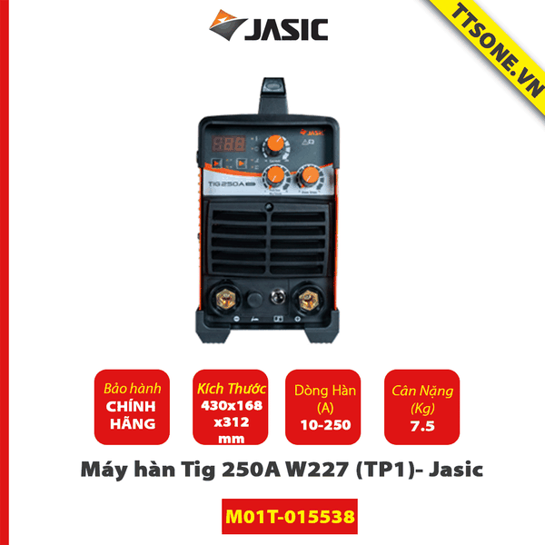 Máy Hàn Tig 250A W227 (TP1)- Jasic - Chính Hãng