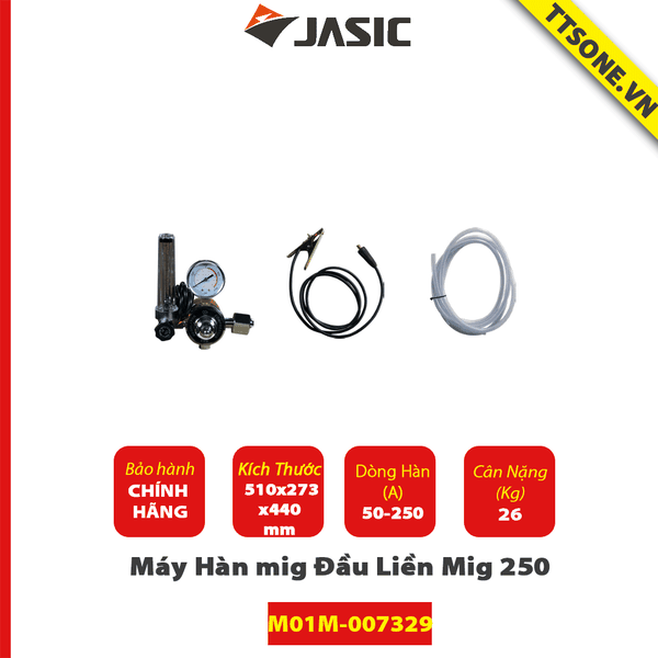 Máy Hàn mig Đầu Liền Mig 250 (J04, điện áp 380V) (TP2)- Chính Hãng