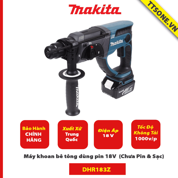 may-khoan-be-tong-dung-pin-18v-makita-dhr183z-chua-pin-sac-chinh-hang