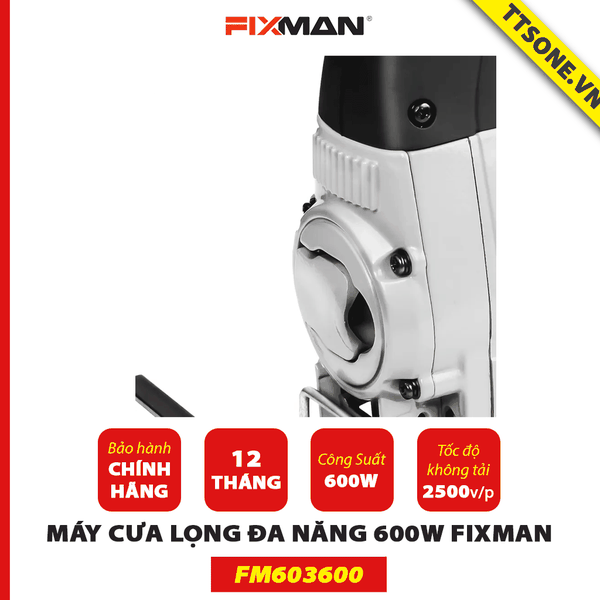 Máy Cưa Lọng Đa Năng 600W FIXMAN FM603600 - Chính hãng