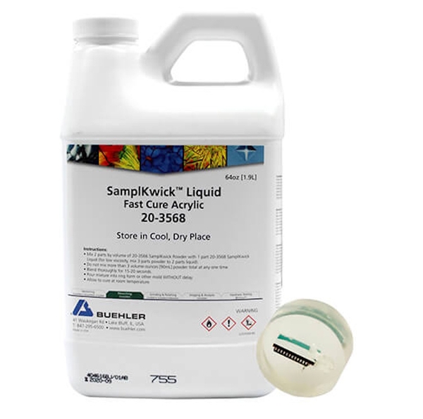 'Keo 2 thành phần dùng trong công nghiệp hiệu Buehler loại SamplKwick Liquid 1.9lit/can