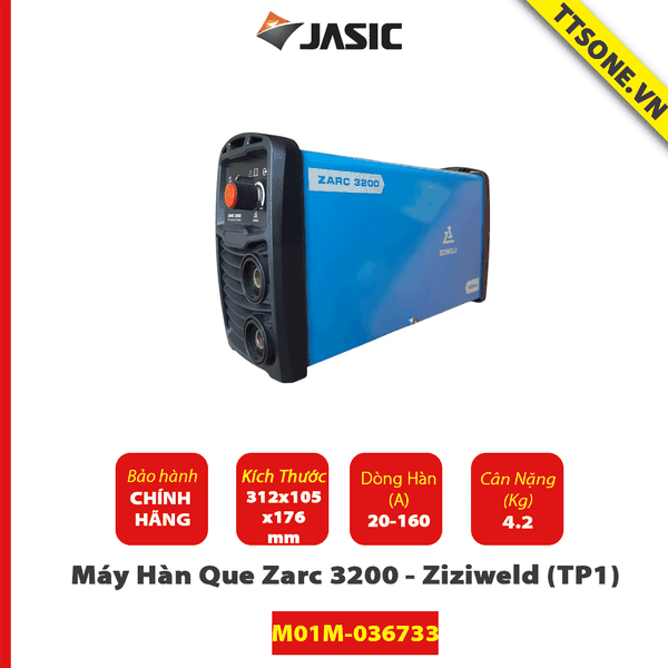 Máy Hàn Que Zarc 3200 - Ziziweld (TP1)