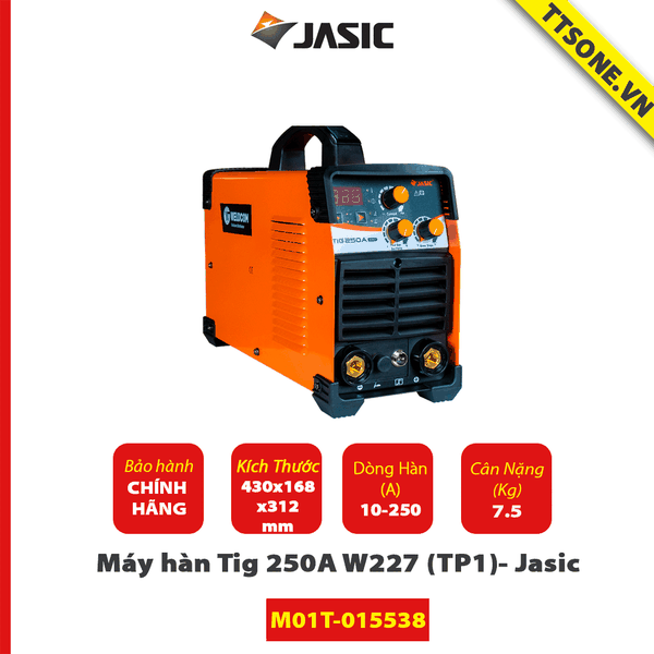 Máy Hàn Tig 250A W227 (TP2)- Jasic - Chính Hãng