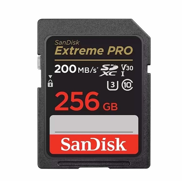 Thẻ nhớ SDXC Sandisk Extreme Pro 256GB 200MB/140MB/s