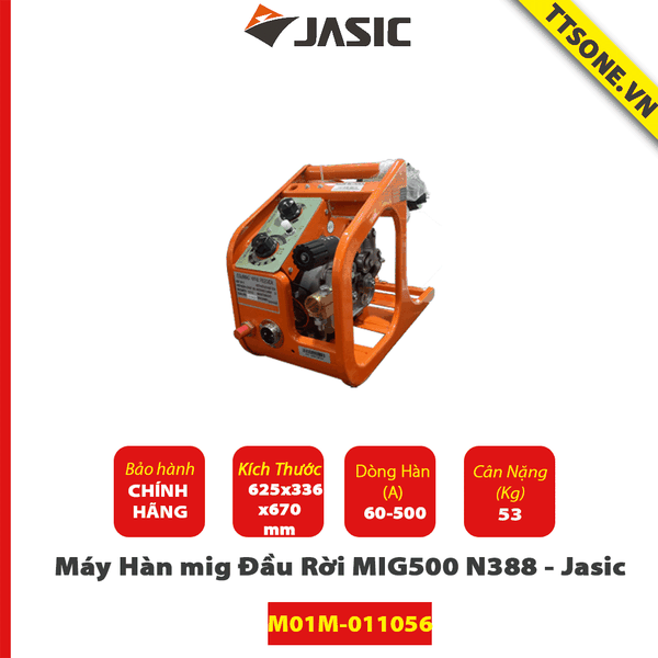 Máy Hàn mig Đầu Rời MIG500 N388 - Jasic (TP1)