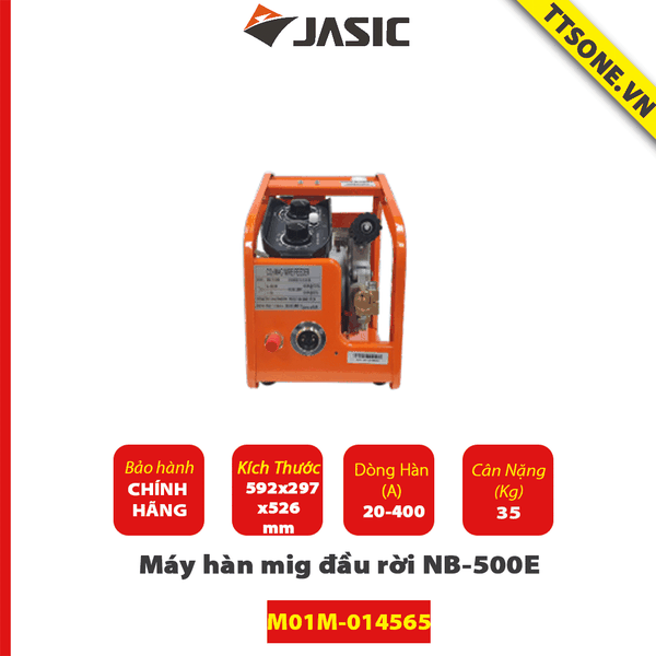 Máy hàn mig đầu rời NB-500E（đầu cấp dây không cáp)- Jasic - Chính Hãng