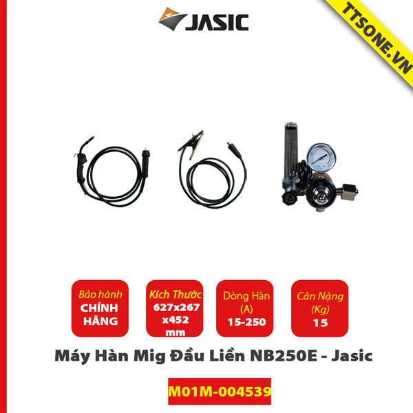 Máy Hàn Mig Đầu Liền NB250E - Jasic - Chính Hãng