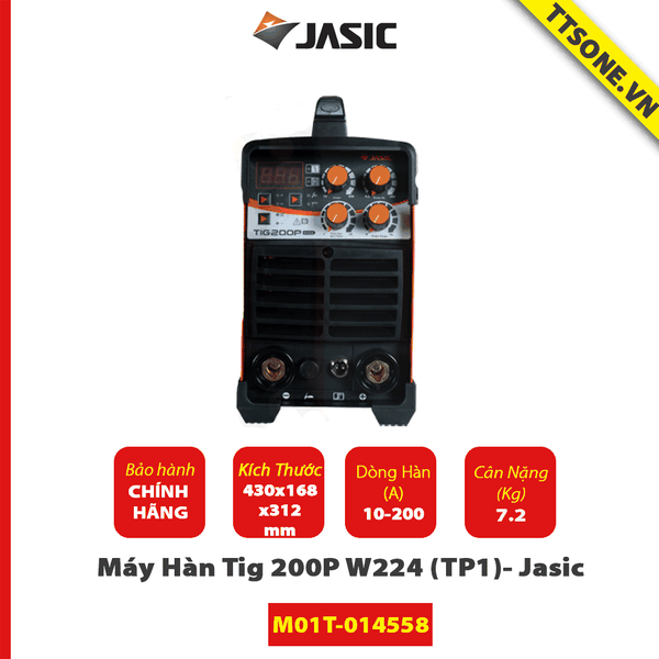 Máy Hàn Tig 200P W224 (TP2)- Jasic