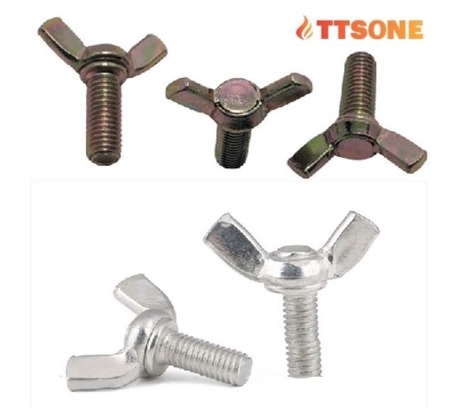Bu lông cánh chuồn (Tai hồng) M8 DIN 316