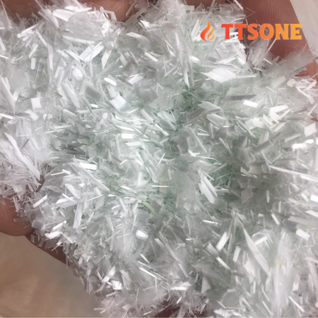 Sợi Thuỷ Tinh Cắt Ngắn C Glass Chống Ăn Mòn Dùng Cho Quy Trình Phun