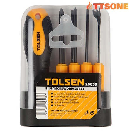 Bộ Vít  8 Trong 1 TOLSEN 20039
