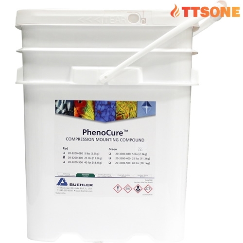 Bột đúc mẫu nóng Buehler mầu trong suốt 20-3400-080