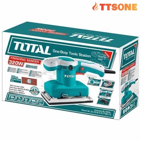 Máy Chà Nhám Chữ Nhật TOTAL TF1301826 - Chính Hãng