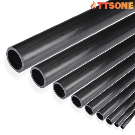 Ống Carbon 3K - Carbon 3K Tube 24mm OD x 22mm ID (1 Mét)