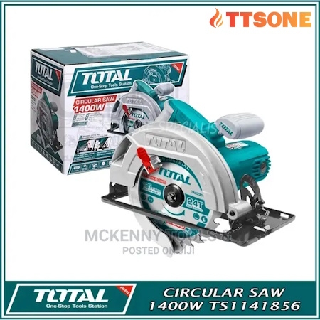 Máy Cưa Đĩa 1400W TOTAL TS1141856-Chính Hãng