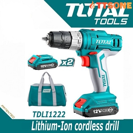 Máy Khoan Búa Dùng Pin 12V TOTAL TIDLI1222