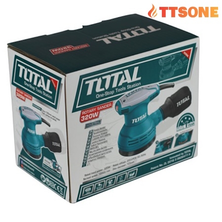 Máy Chà Nhám Tròn TOTAL TF2031256 - Chính Hãng