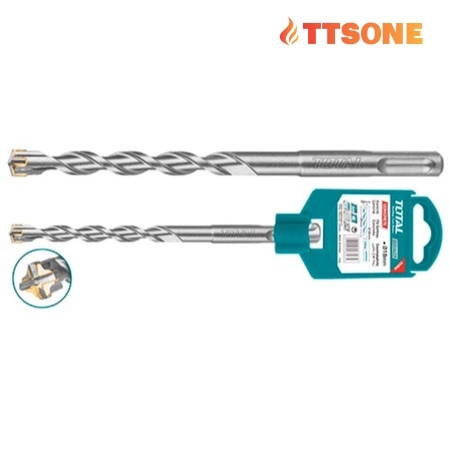 Mũi Khoan Bê Tông Bốn Cạnh (+) 10x160mm Total TAC311002C