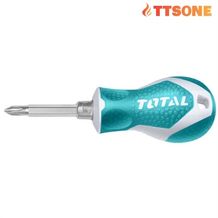 Tuốc nơ vít 2 đầu dẹp và bake TOTAL THT250216
