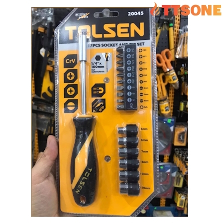 Bộ Tua Vít 17 đầu TOLSEN 20045