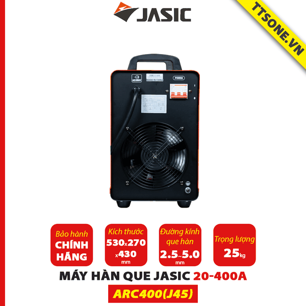 Máy hàn que ARC400(J45) 20-400A JASIC - Chính hãng