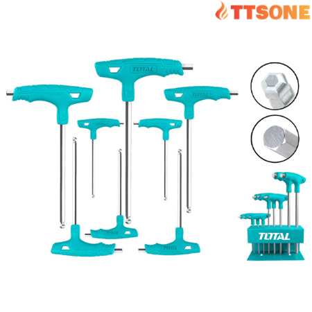 Bộ 8 chìa vặn lục giác tròn tay cầm T THHW80826