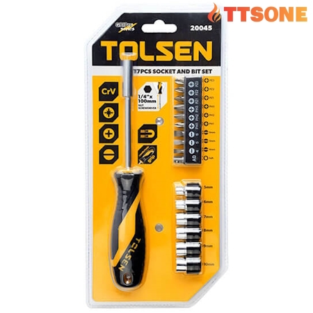 Bộ Tua Vít 17 đầu TOLSEN 20045