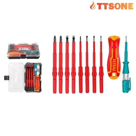 Bộ vít cách điện 10 món Total THTIS5106