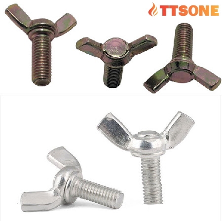 Bu lông cánh chuồn (Tai hồng) DIN 316