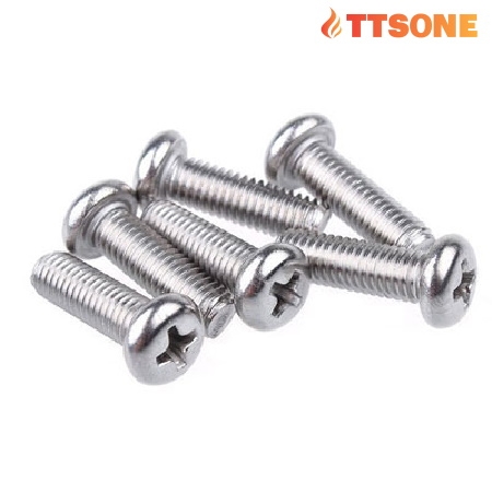 Vít Pake Đầu Tròn Thân BULONG DIN 7985 M3