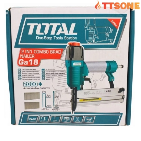 16-40mm Súng Bắn Đinh Thẳng Và Đinh U Dùng Khí Nén TOTAL TAT81501
