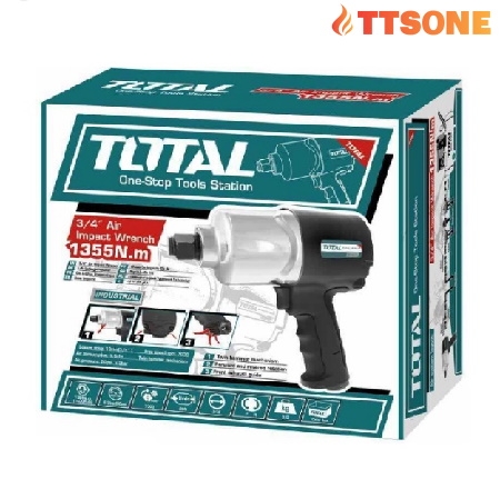 Súng Vặn Bu Lông (buloong) Dùng Khí Nén TOTAL TAT40341