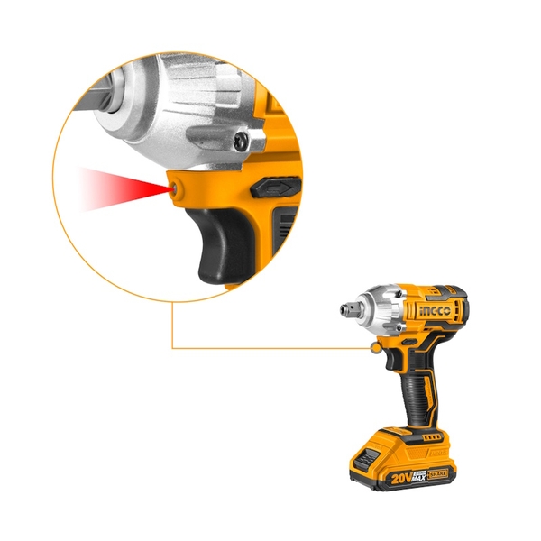 Máy vặn vít, bulong dùng pin Lithium-ion 20V Ingco CIWLI20208 - Chính Hãng