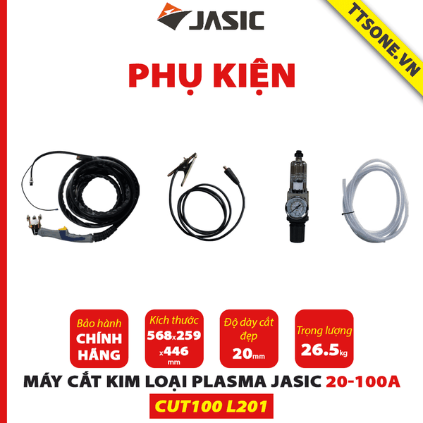Máy Cắt Kim Loại Công Nghệ PLASMA CUT100 L201 JASIC - Chính hãng