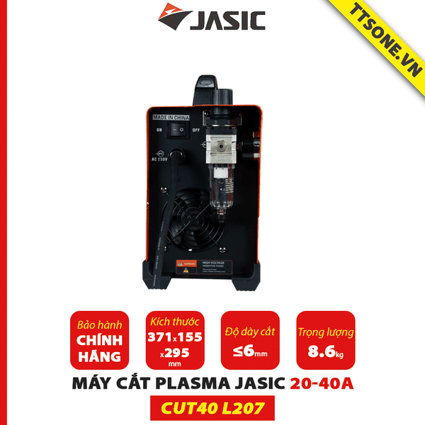 Máy Cắt Kim Loại Công Nghệ Hồ Quang PLASMA CUT40 L207 JASIC - Chính hãng