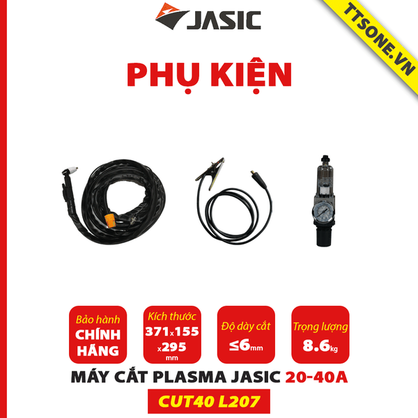 Máy Cắt Kim Loại Công Nghệ Hồ Quang PLASMA CUT40 L207 JASIC - Chính hãng