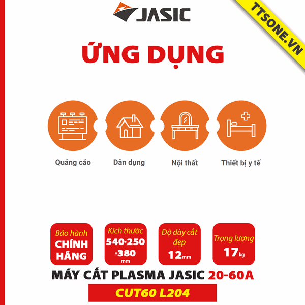 Máy Cắt PLASMA CUT60 L204 JASIC - Chính hãng