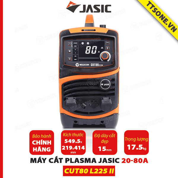 Máy Cắt PLASMA CUT80 L225 II (JET20) JASIC - Chính hãng