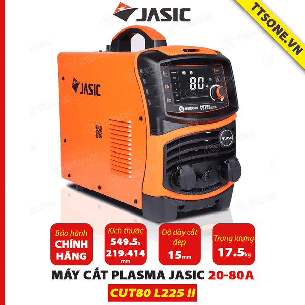 Máy Cắt PLASMA CUT80 L225 II (JET20) JASIC - Chính hãng