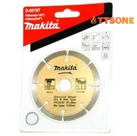ĐĨA CẮT KIM CƯƠNG 105 X 1.6 X 20MM MAKITA D-05197
