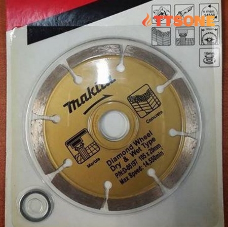 ĐĨA CẮT KIM CƯƠNG 105 X 1.6 X 20MM MAKITA D-05197
