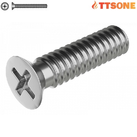 Vít Pake Đầu Bằng Thân bulong DIN965 M10