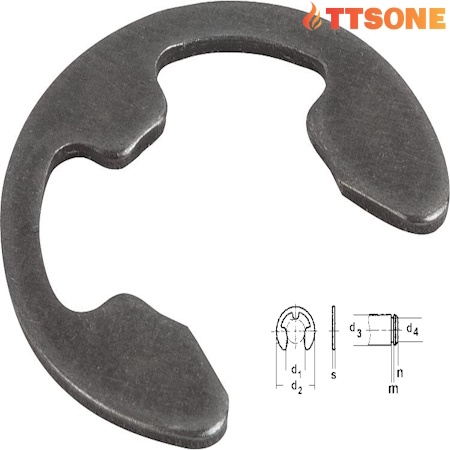 Phanh Trục Din 6799