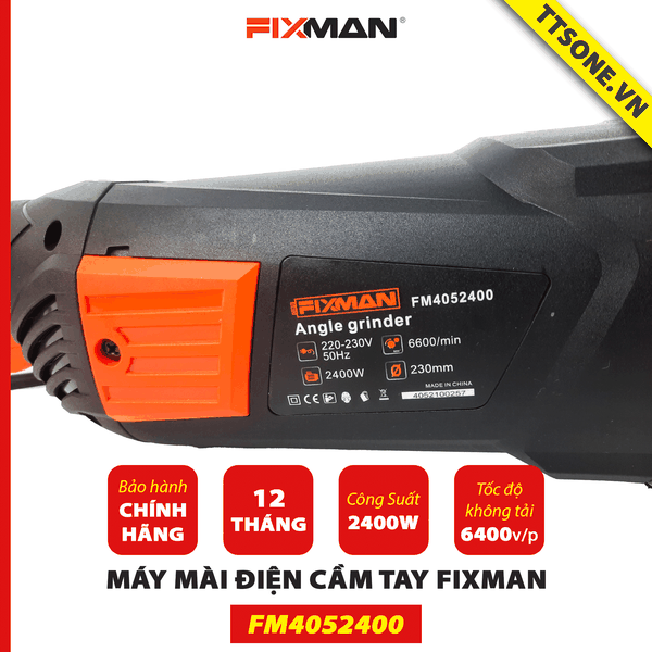 Máy Mài Điện Cầm Tay 2400W Fixman FM4052400 - Chính Hãng