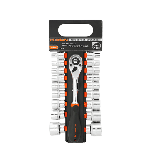 Bộ Tuýp Lục Giác 19 Chi Tiết FIXMAN P4019M - Chính Hãng