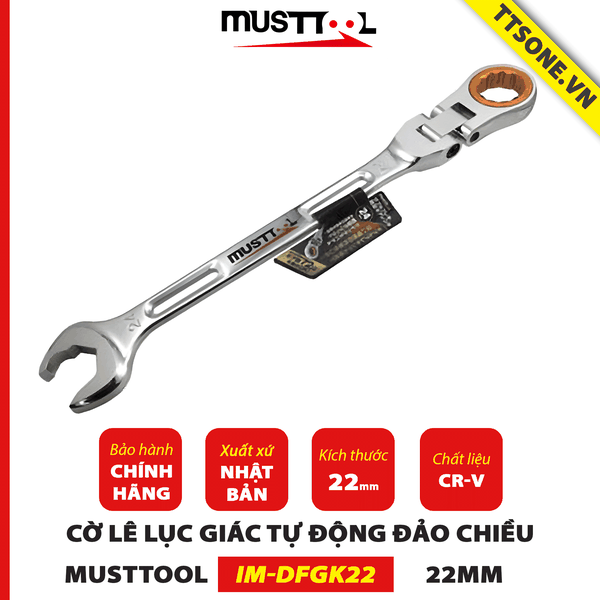 Cờ Lê Lục Giác 24mm MUSTTOOL IM-DFGK24 - Chính hãng